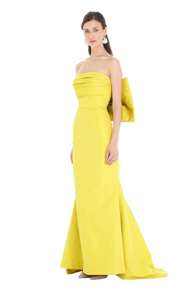 Lime Meyer Fishtail Gown