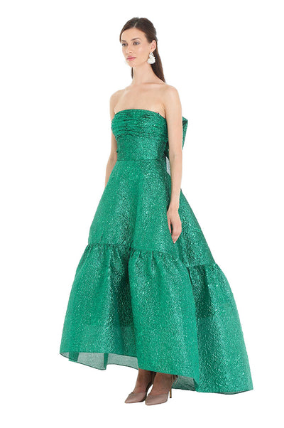 Green Oxford Praire Gown
