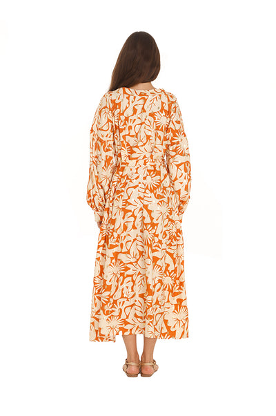 Orange Bella Selva Dress