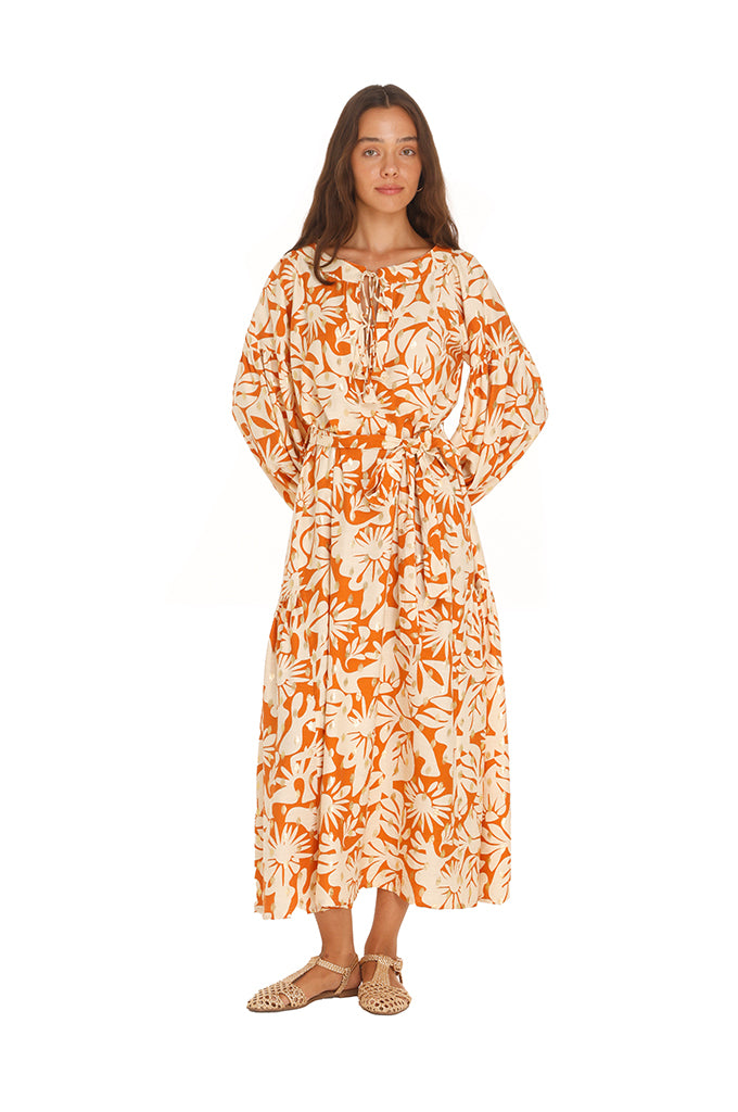 Orange Bella Selva Dress