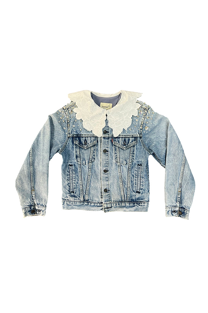 Vintage Reconstructed Denim Jacket - C