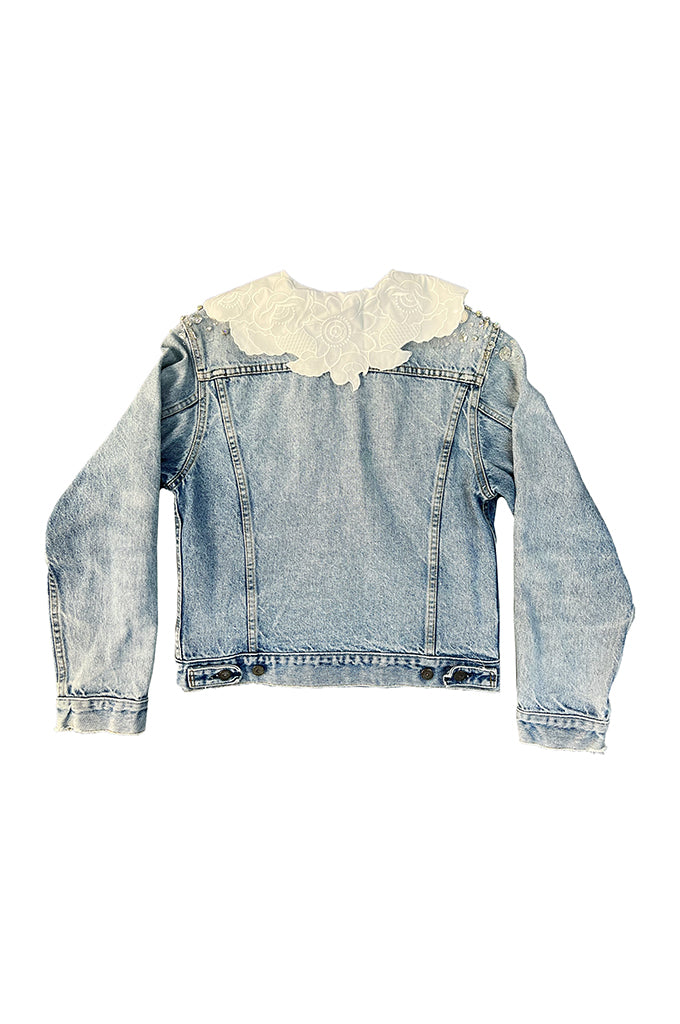 Vintage Reconstructed Denim Jacket - C