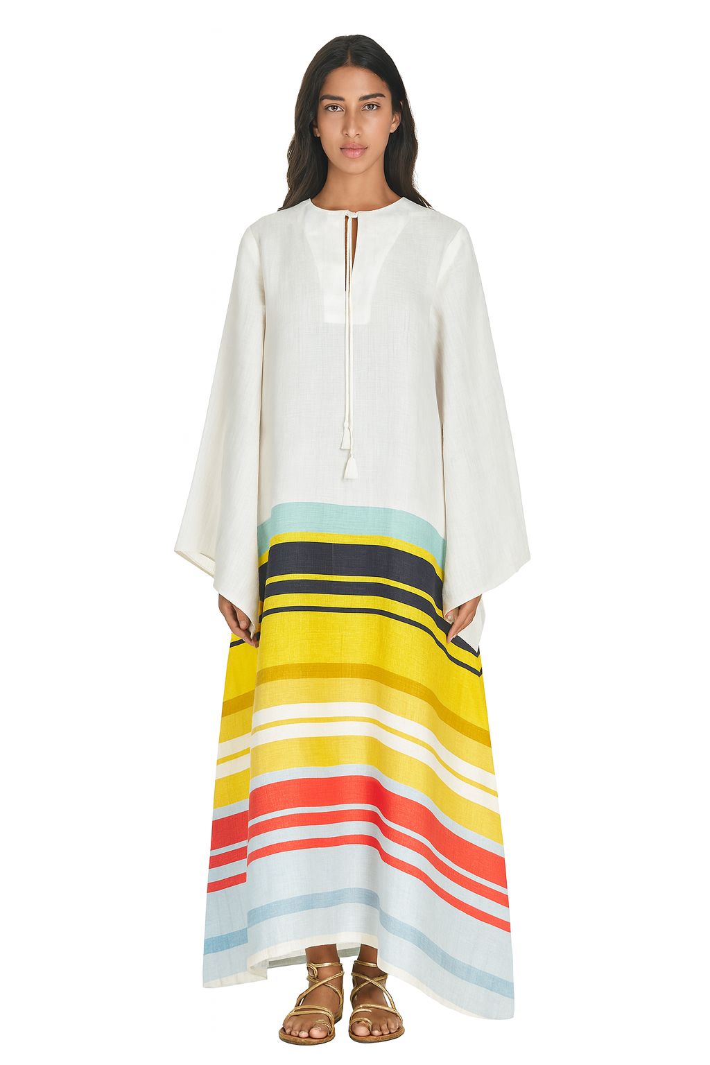 Cairo Striped Moza Kaftan