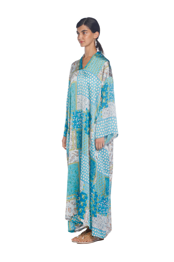 Aqua Josephine Kaftan