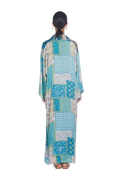 Aqua Josephine Kaftan