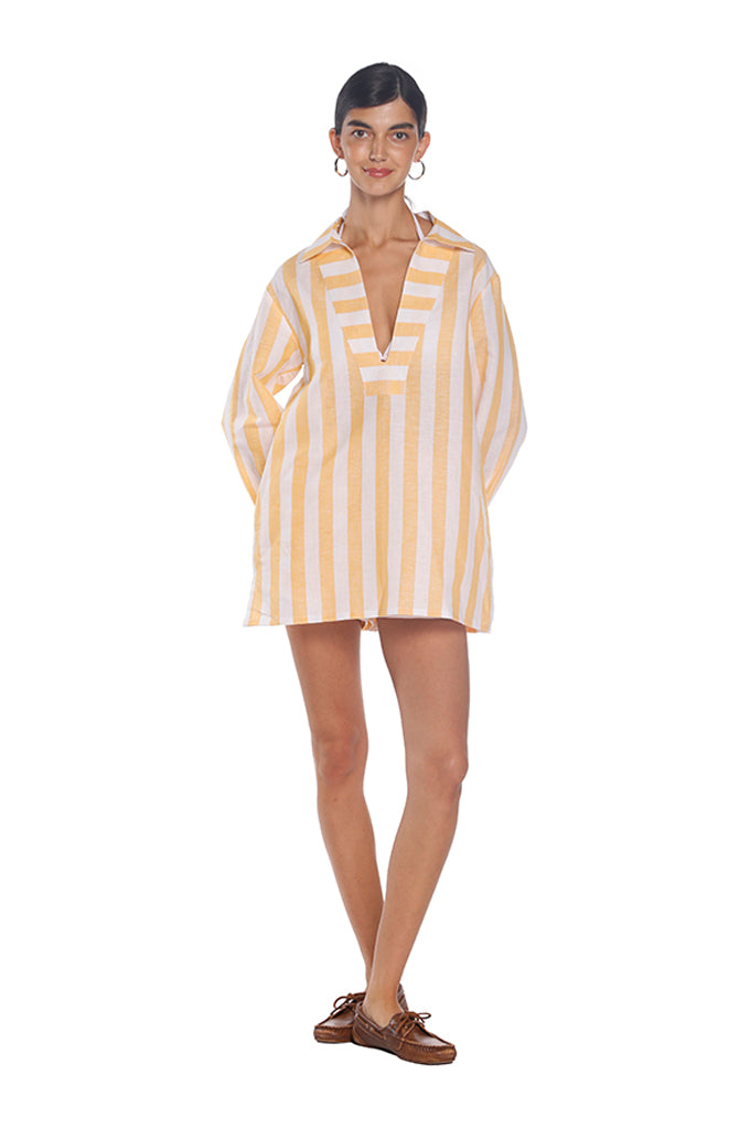 Yellow Rayna Oversized Shirt