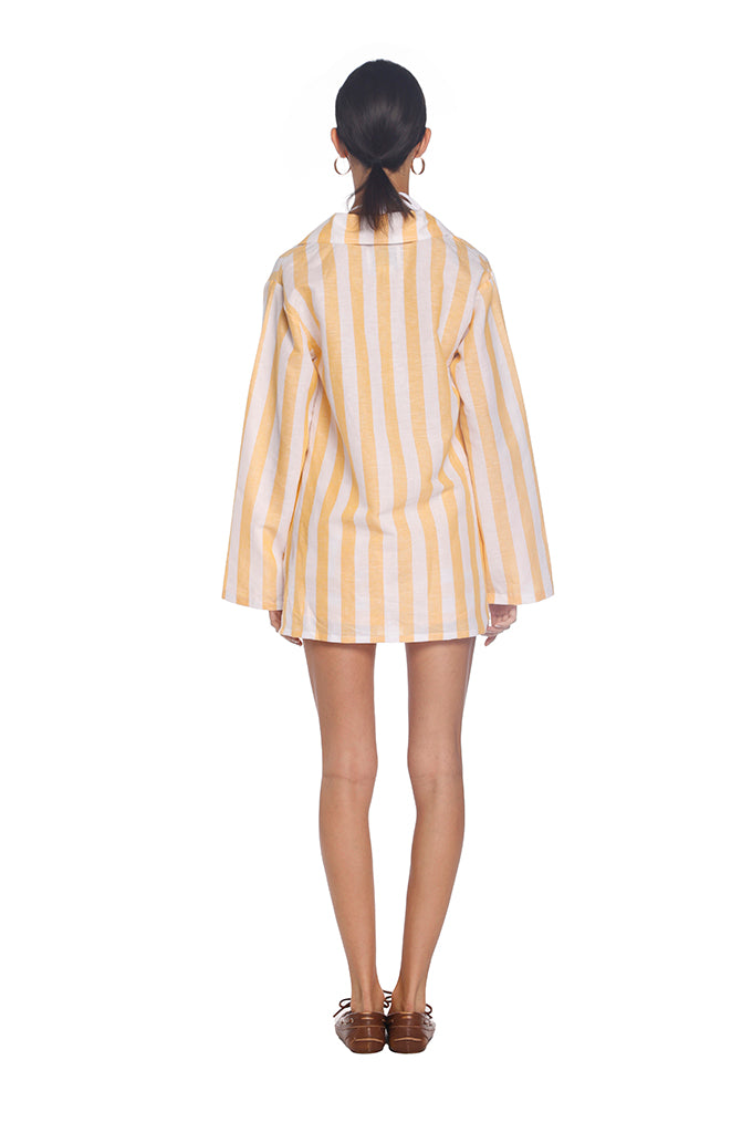 Yellow Rayna Oversized Shirt