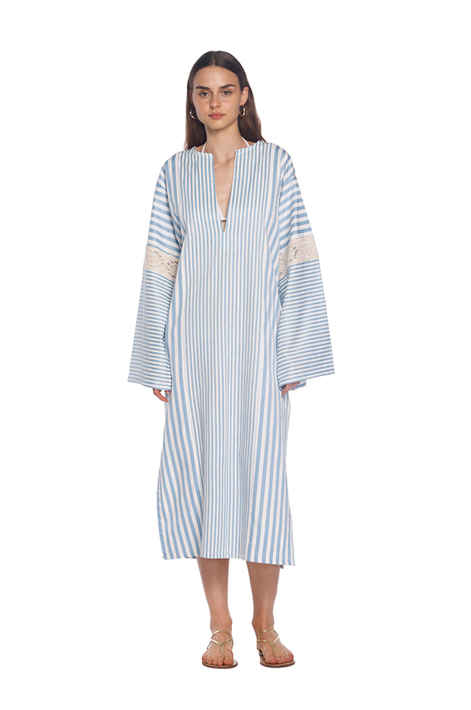 Blue Capri Sailor Kaftan