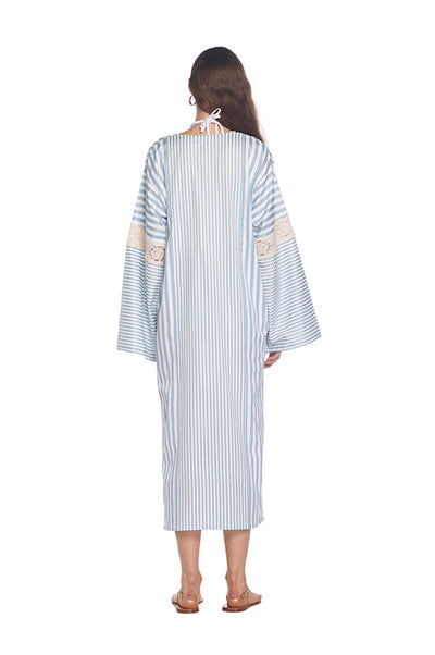 Blue Capri Sailor Kaftan