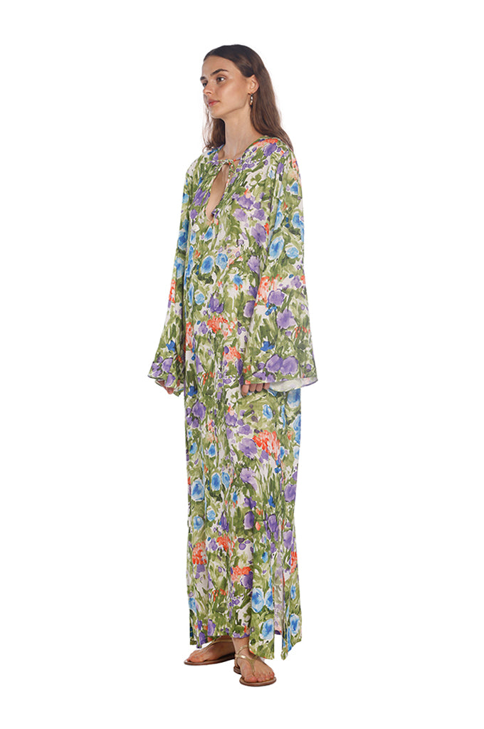 Purple Antalia Line Kaftan