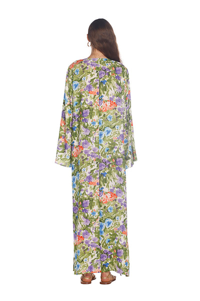 Purple Antalia Line Kaftan