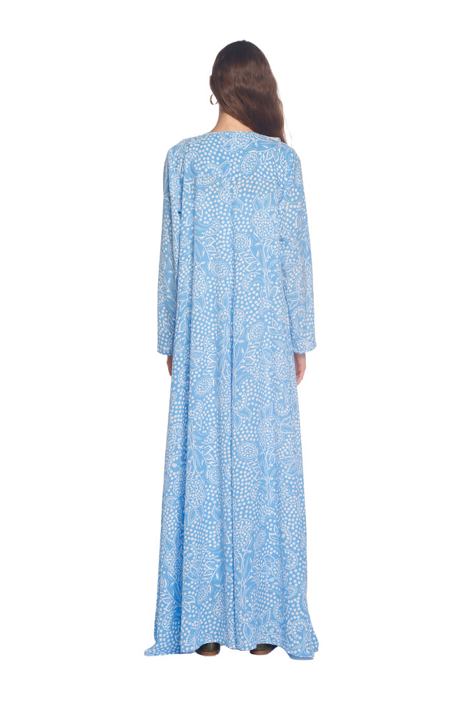 Blue Azalea Maxi Dress