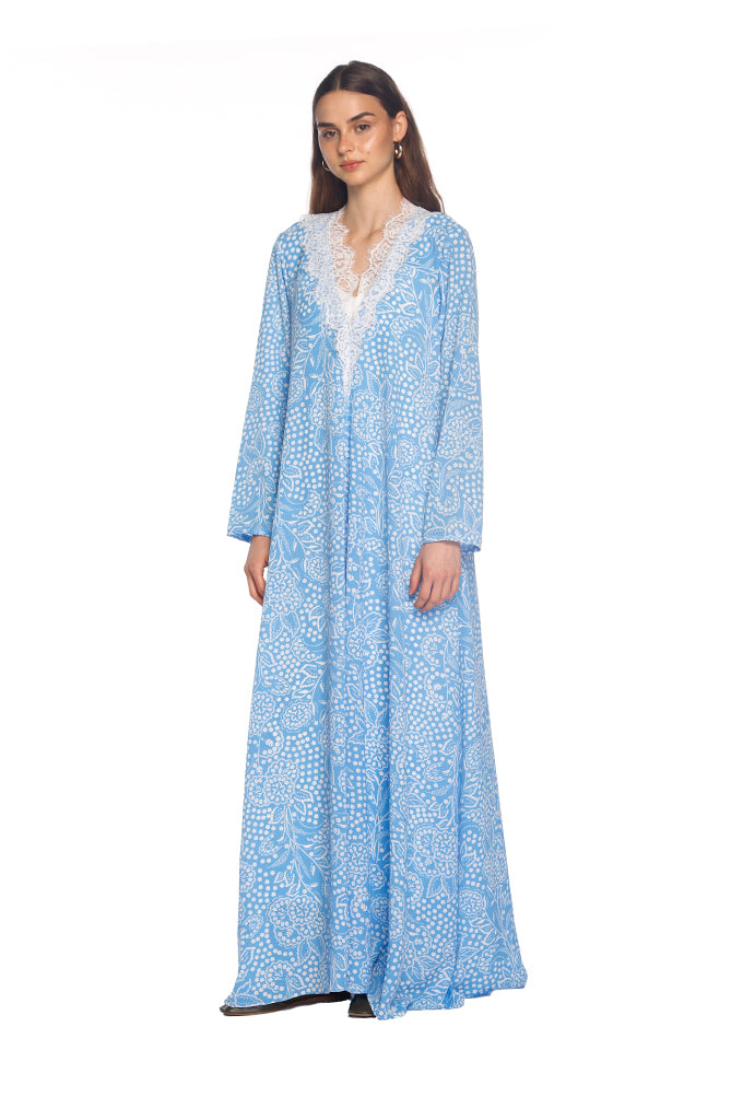 Blue Azalea Maxi Dress