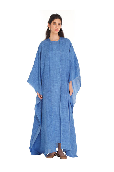 Blue Royal Two Piece Kaftan