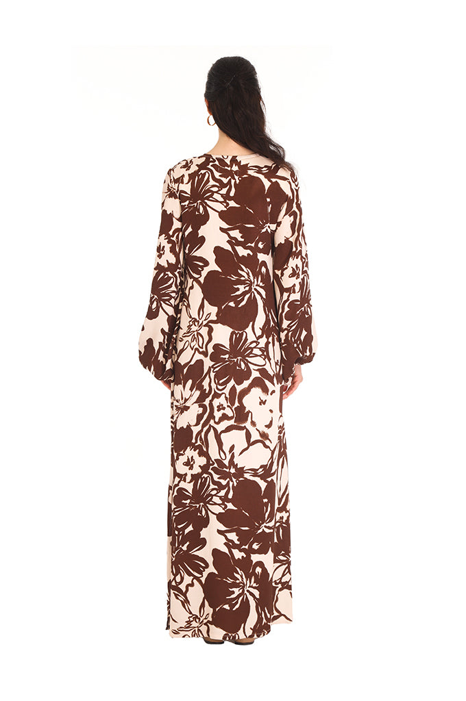 Brown Maya Tuscan Kaftan