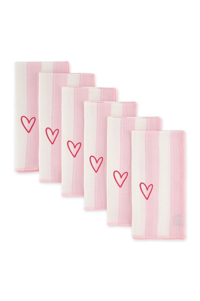 Pink Veranda Napkin - Set