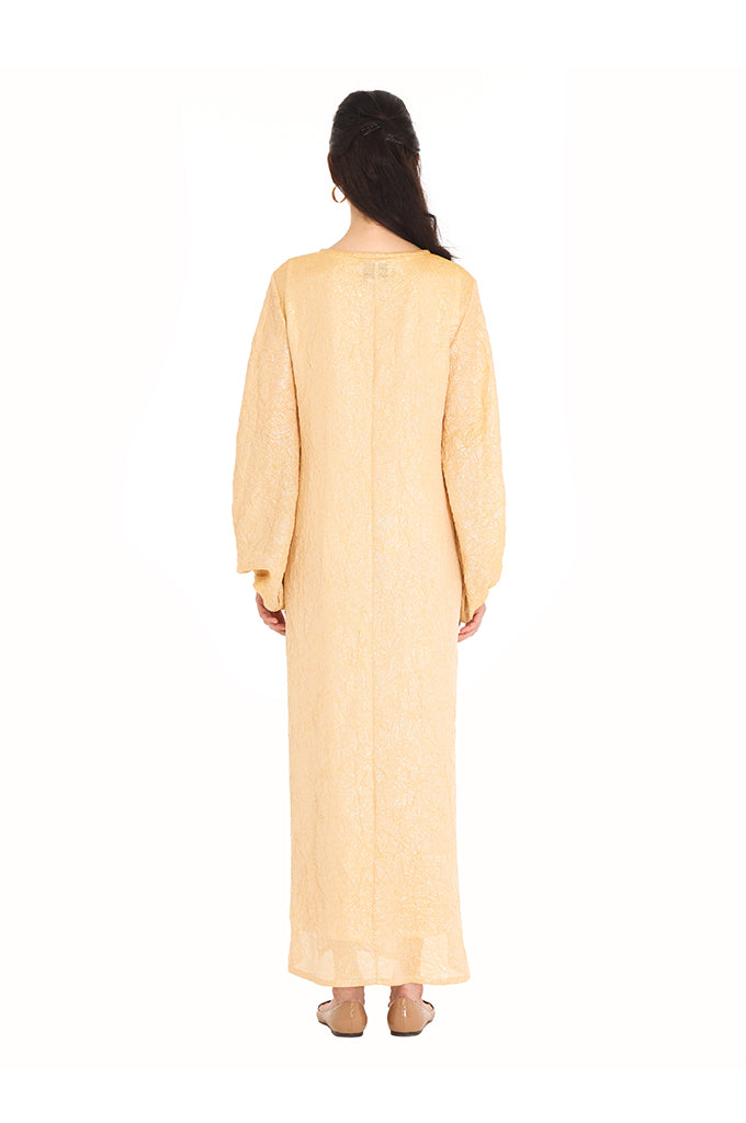 Gold Metallic Yara Kaftan