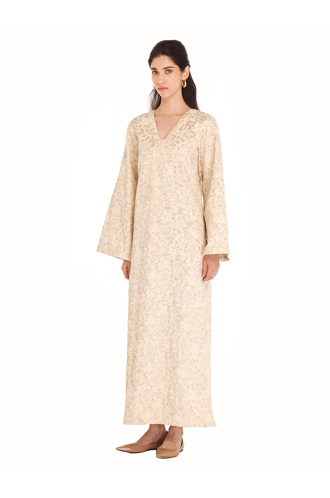 Gold Rosa Kaftan