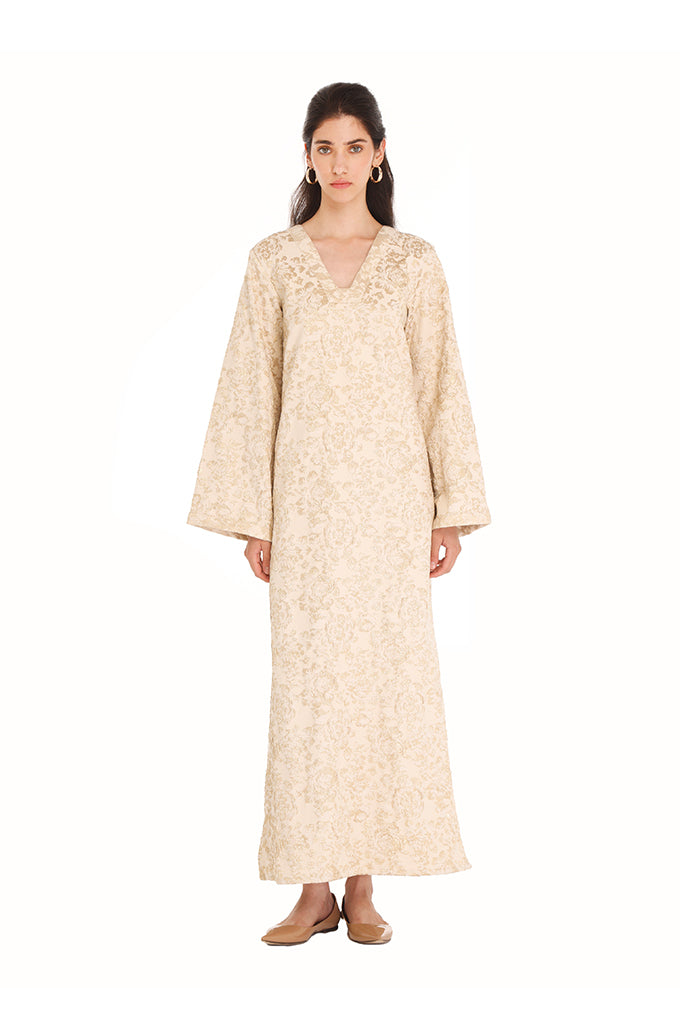 Gold Rosa Kaftan