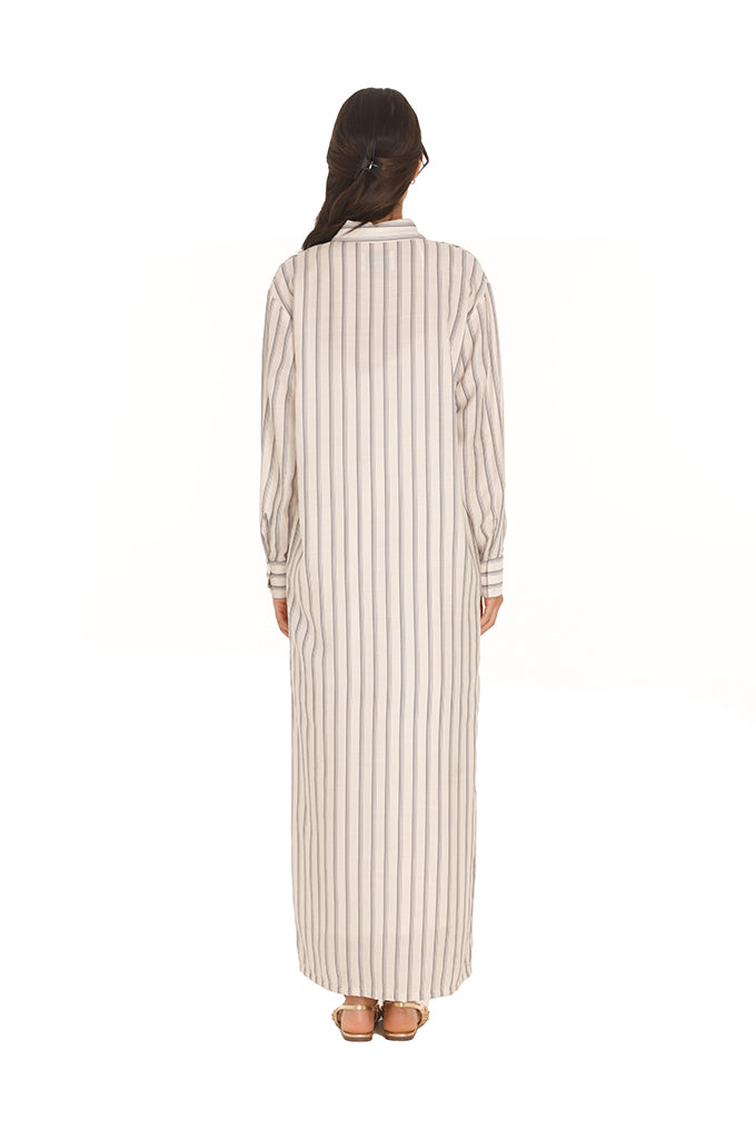 Button Up Pinstripe Hannah Kftan