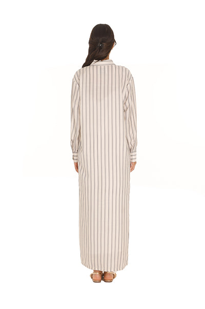 Button Up Pinstripe Hannah Kftan