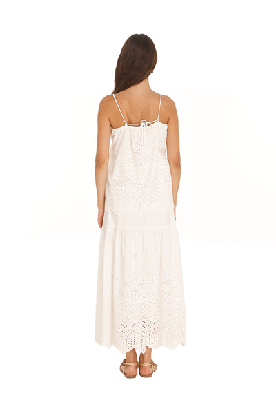 White Eyelet Tunic