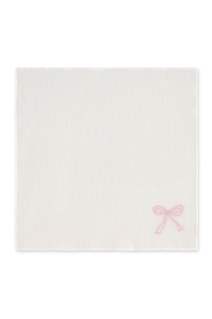 Pink Jollie Bow Napkin - Single