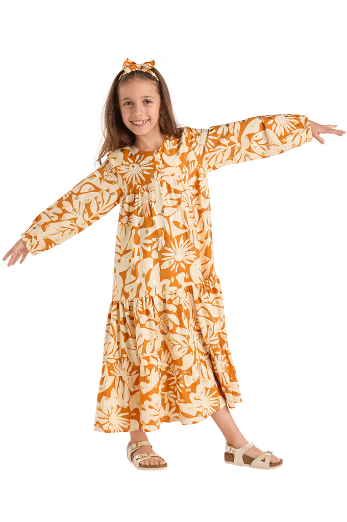 LB Orange Bella Selva Dress