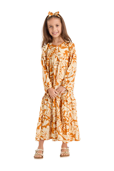 LB Orange Bella Selva Dress