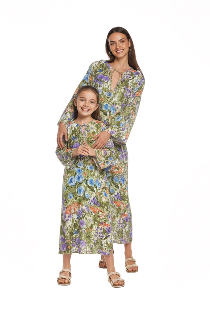 Purple Antalia Line Kaftan Lb