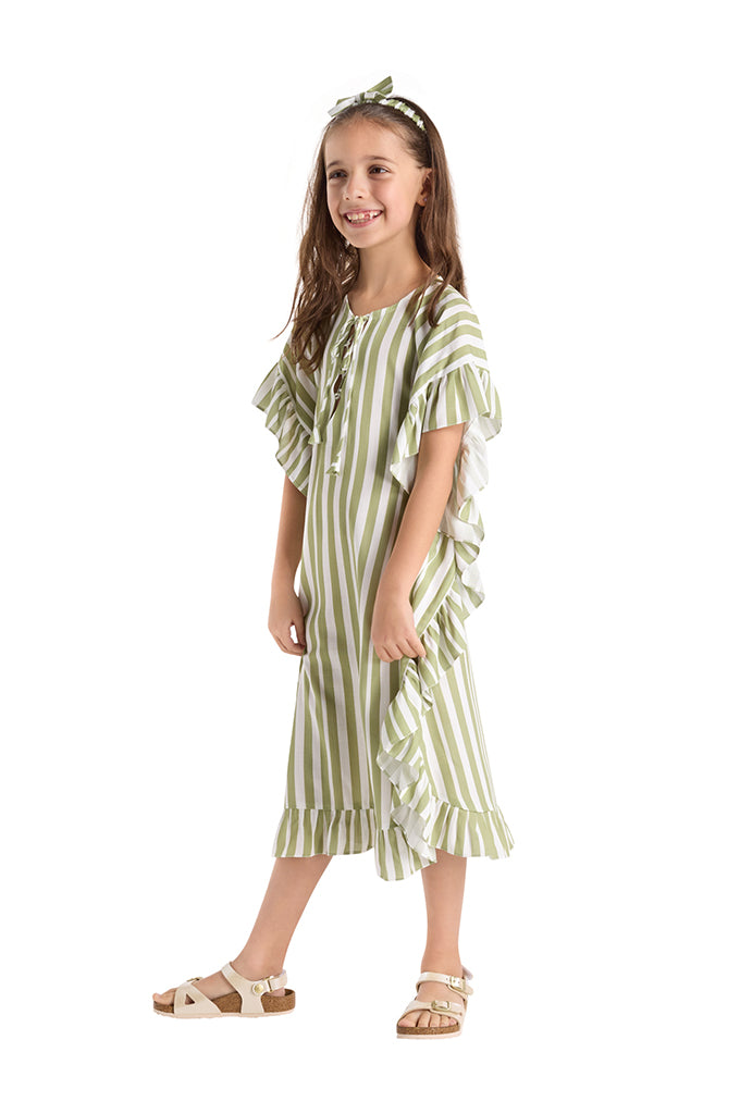 Green Raya  Kaftan Lb