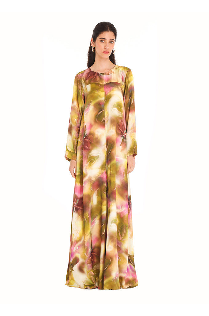 Pink Floral Hannah Kaftan