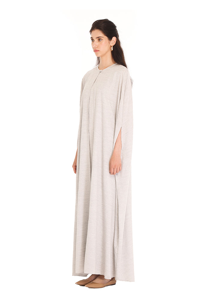 Grey Two Piece Tent Kaftan