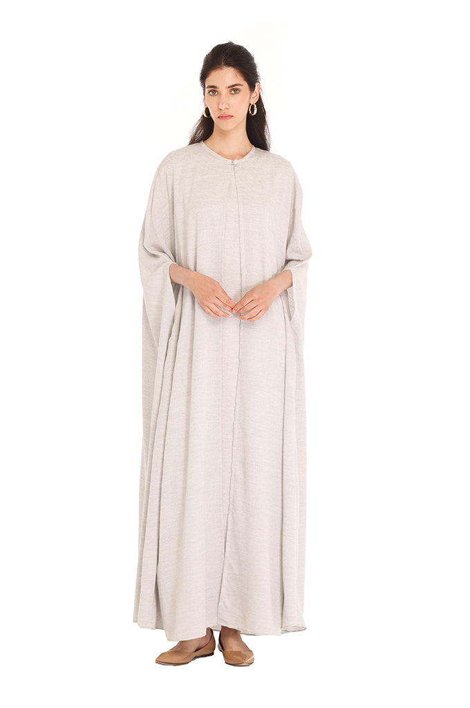 Grey Two Piece Tent Kaftan