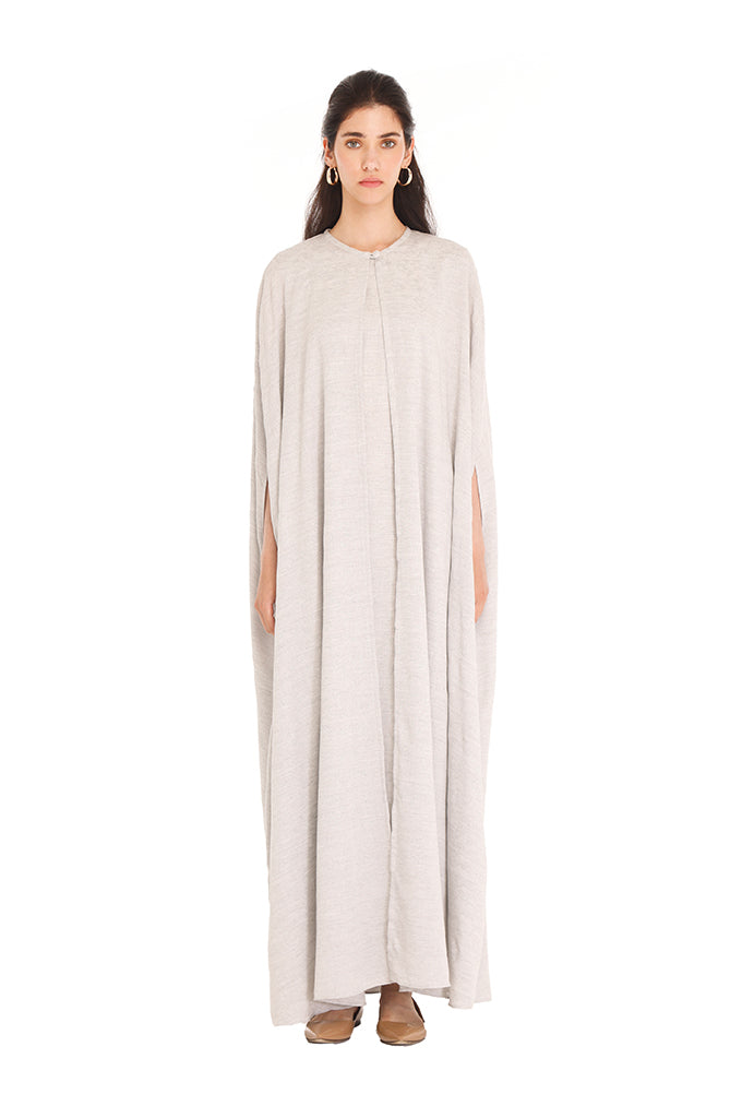 Grey Two Piece Tent Kaftan