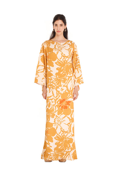 Yellow Maya Sabrina Kaftan