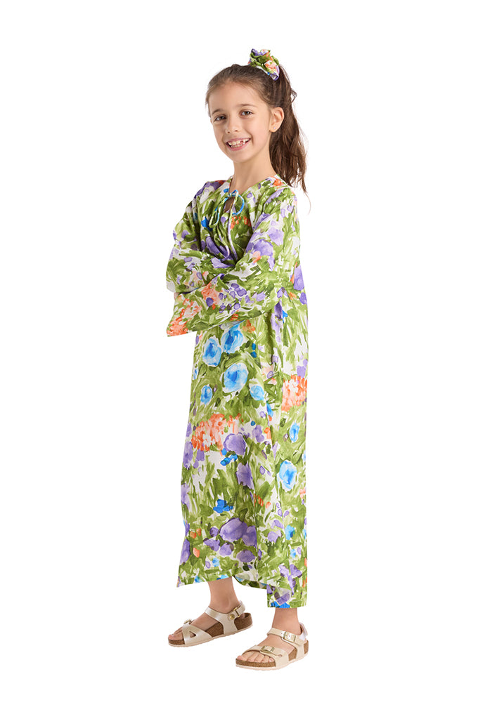 Purple Antalia Line Kaftan Lb