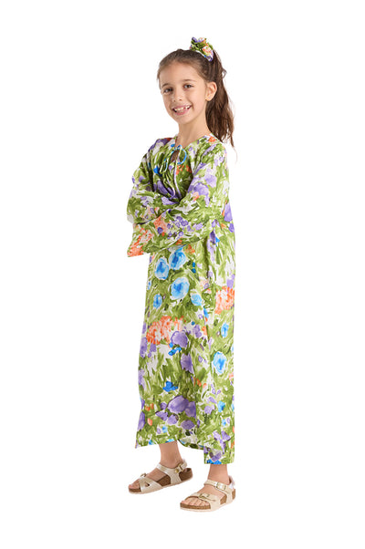 Purple Antalia Line Kaftan Lb