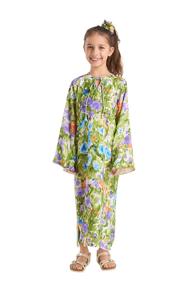 Purple Antalia Line Kaftan Lb