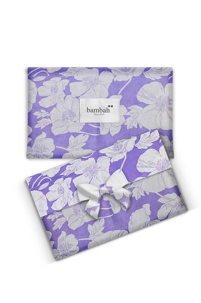 Purple Printed Parreo Pouch
