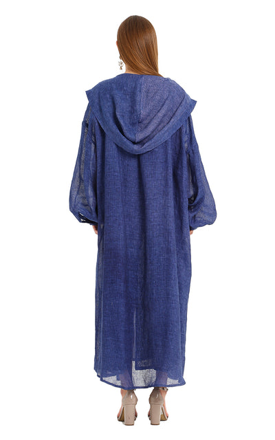 Navy Marrakesh Isabella Kaftan