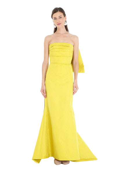 Lime Meyer Fishtail Gown