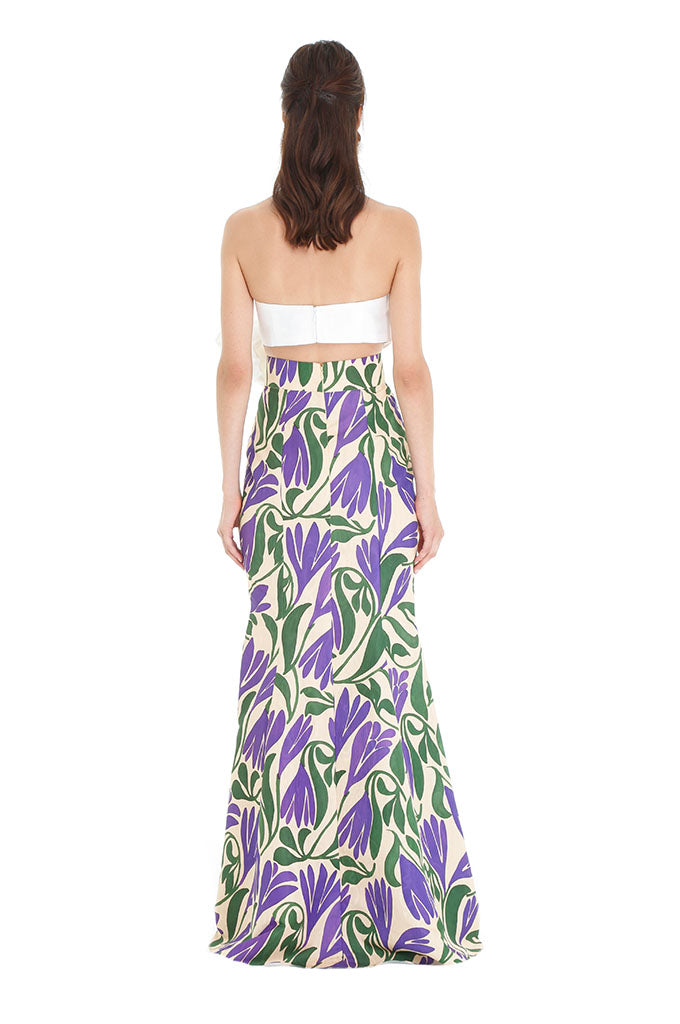 Purple Limelight Fishtail Skirt