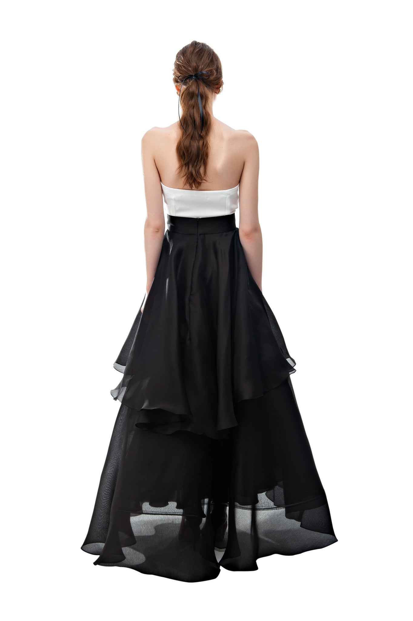 Black Ruffle Cinderella Skirt