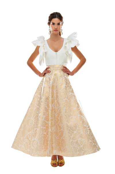 Gold Brocade Cinderella Skirt